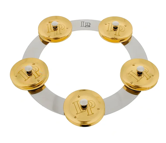 LP 6 ” Tambourine TamboRing Steel w/Brass Jingles