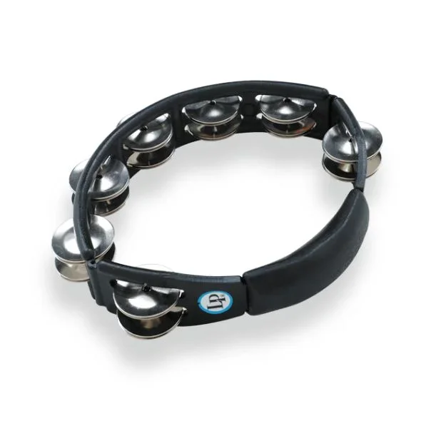 LP Cyclops Handheld Tambourine, Steel Jingles