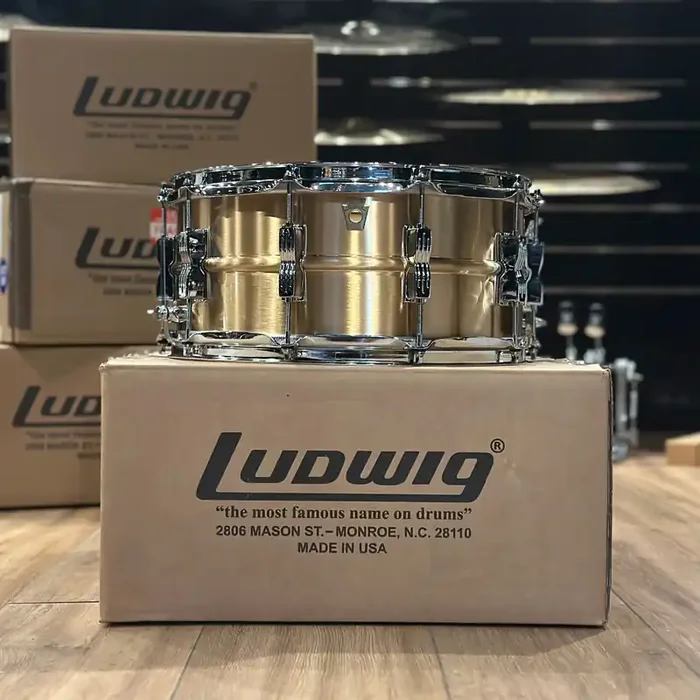 Ludwig 14×6.5” Acro Bronze Snare Drum