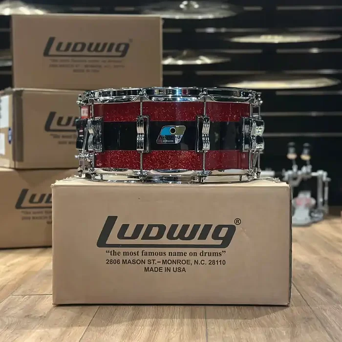 Ludwig 14×6.5” Vistalite Snare Drum 50th Anniversary LTD Edition