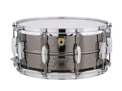 Ludwig Black Beauty Hammered Shell 14 x 6.5” Snare Drum