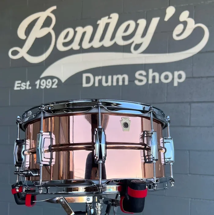 Ludwig LC662 Polished 6.5×14 ” Copper Phonic Snare Drum