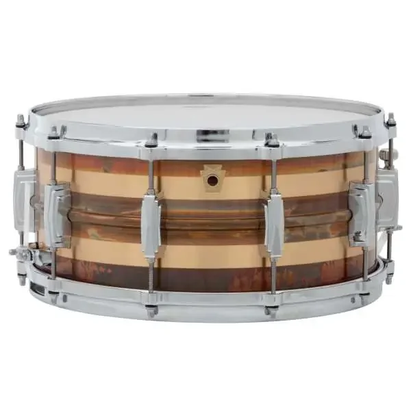Ludwig Ltd Edition Striped Bronze 14″ x 6.5″ Snare Drum