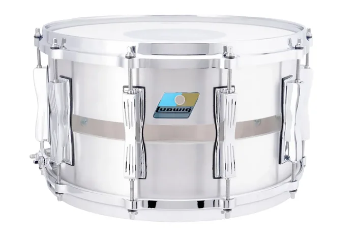 Ludwig Slotted Coliseum Aluminium Snare Drum L903XXCA