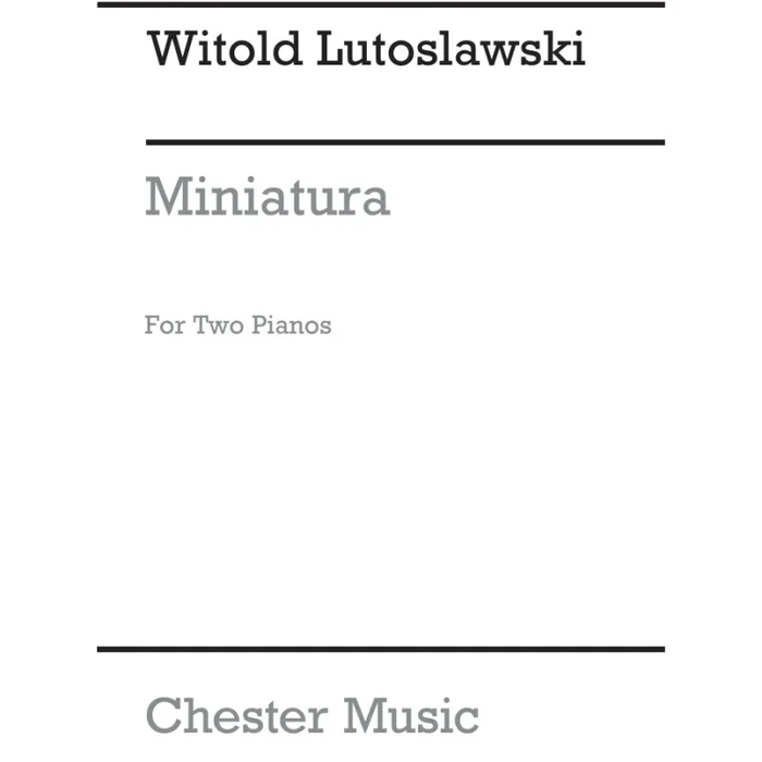 Lutoslawski, Witold – Miniatura