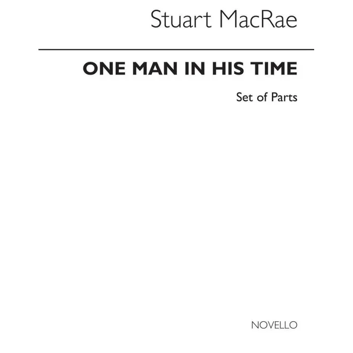 MacRae, Stuart – One Man In His Time