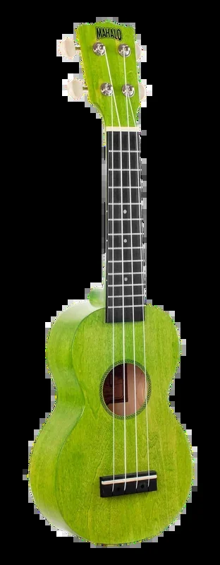 Mahalo I Series Soprano Ukulele – Sea Green with Mahogany Fingerboard