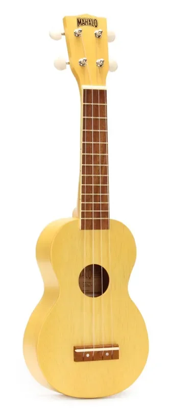 Mahalo Kahiko (MK1TBS) Transparent Butterscotch Blonde Soprano Ukulele