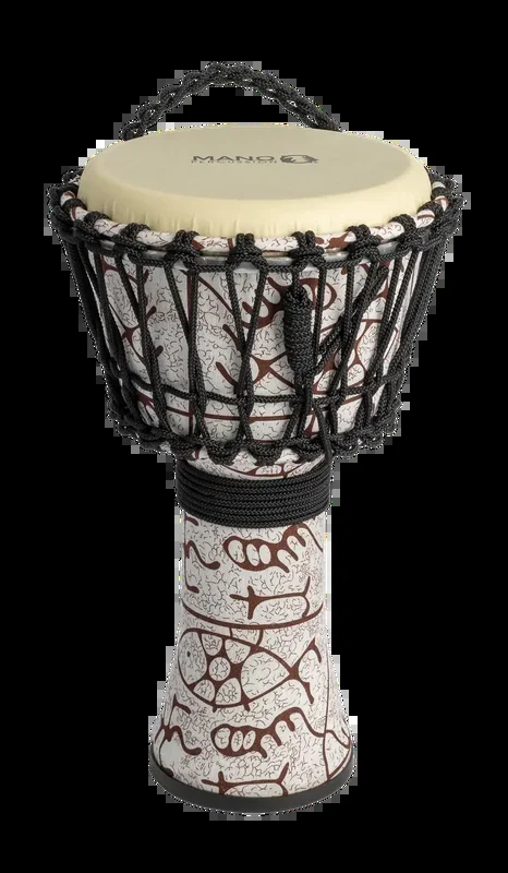 Mano 8 Inch Rope Djembe Drum – Natural Tone Finish