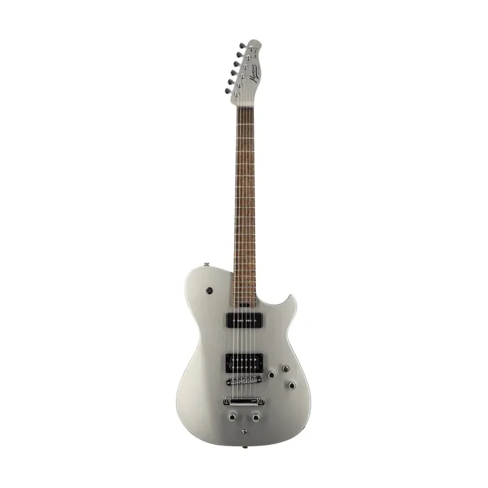 Manson Guitar Works Meta Series MBM-2 Fuzz Factory Electric Guitar, Starlight Silver