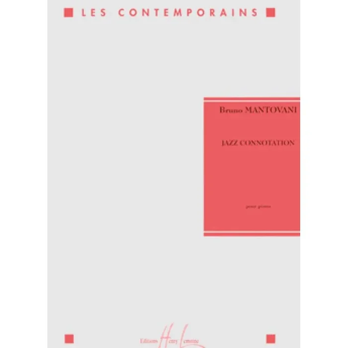 Mantovani, Bruno – Jazz connotation