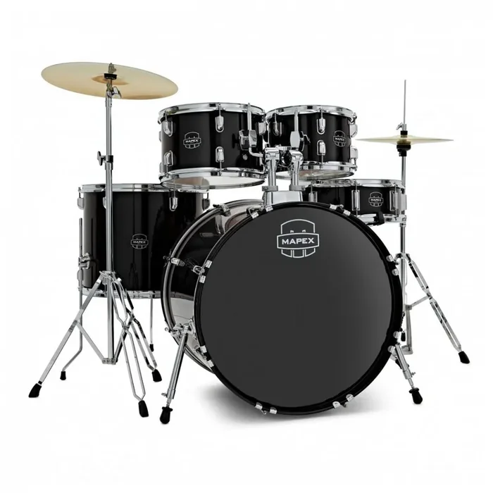 Mapex Comet Series Compact 20‘‘ Fusion Drum Kit, Black