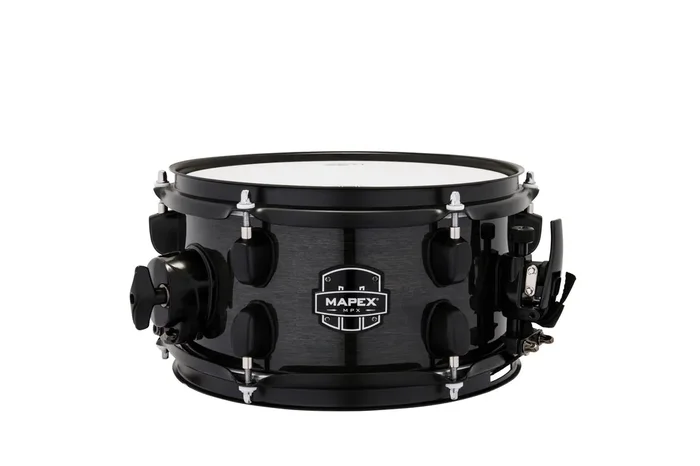 Mapex MPX Maple/Poplar Hybrid Shell Snare Drum Black 10×5.5″