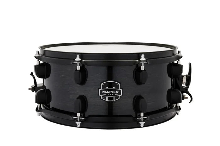 Mapex MPX Maple/Poplar Hybrid Shell Snare Drum Black 13×6″