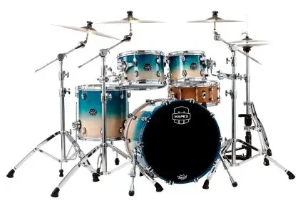 Mapex Saturn Drum Kit Shell Pack – Aqua Fade