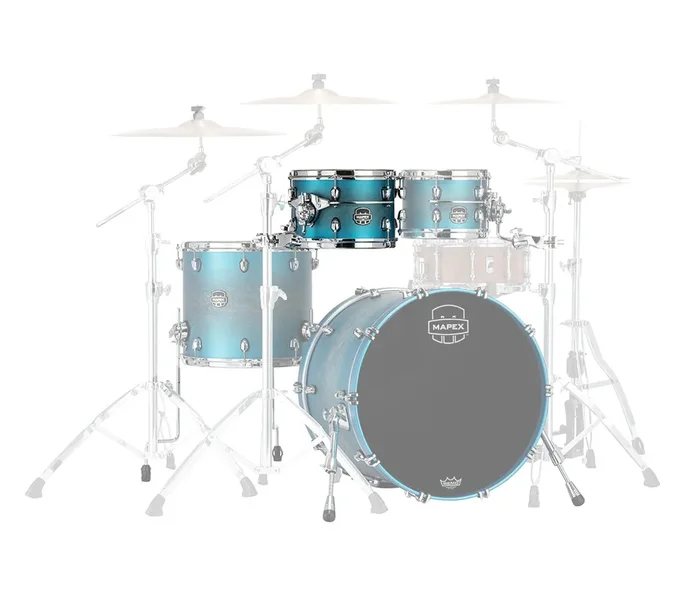 Mapex Saturn Evolution Maple Blend 12 ” x 9 ” Tom In Exotic Azure Burst