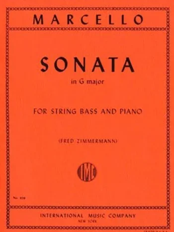 Marcello : Sonata No6 In G: Double Bass