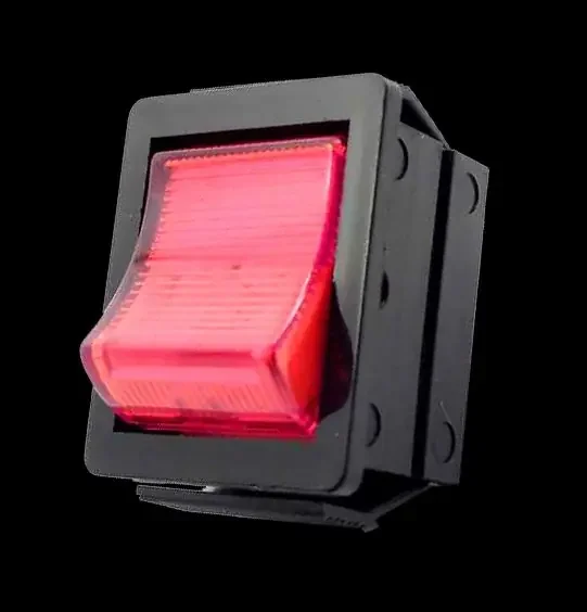 Marshall Mains Rocker Switch Illuminated Red