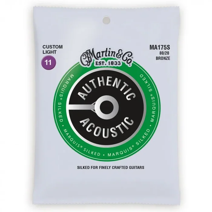 Martin Authentic Acoustic Marquis 80/20 Bronze 11-52 Acoustic Guitar Strings