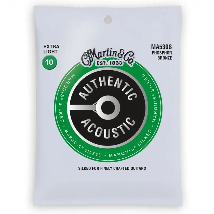 Martin Authentic Acoustic Marquis Phosphor Bronze 10-47 Acoustic Guitar Strings