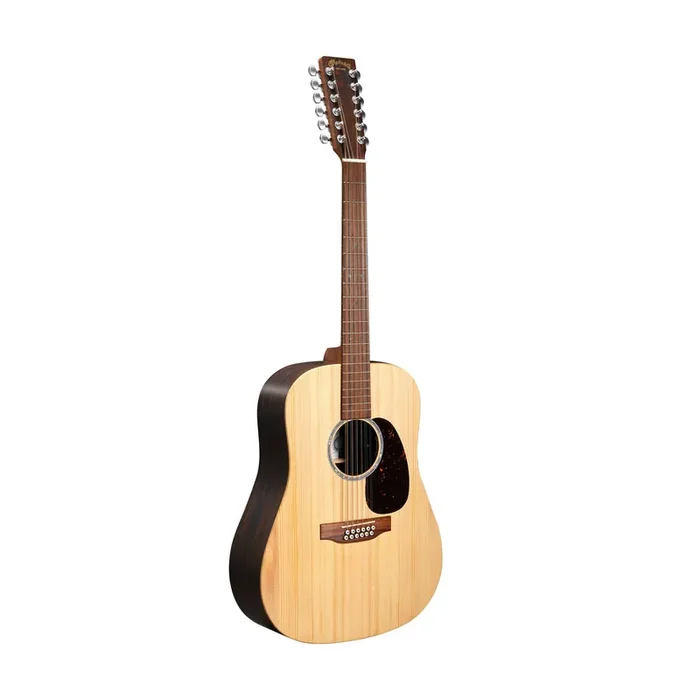 Martin D-X2E X Series 12-String Acoustic-Electric Guitar w/Bag, Brazilian Rosewood HPL B&S