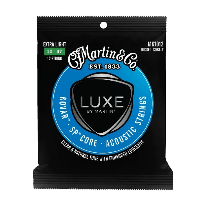 Martin LUXE Kovar 12-String 10-47 Acoustic Guitar Strings
