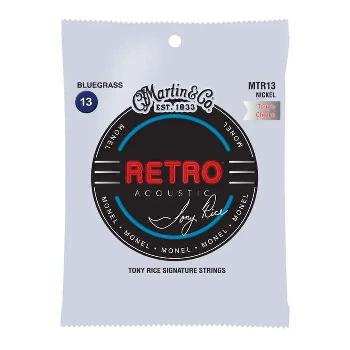 Martin RETRO Tony Rice Monel Wound 13-56 Acoustic Guitar Strings
