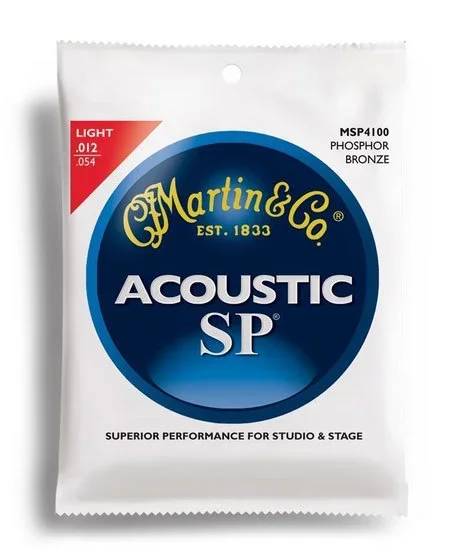 Martin SP 92-8 Phosphor Bronze Light Guitar String Set (12-54)