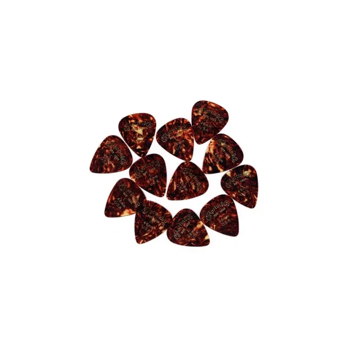 Martin Tortoise Shell 351 .46mm Light Standard Guitar Pick 12-Pack