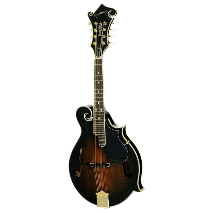 Martinez Florentine Mandolin with Hard Case (Antique Vintage Starburst)