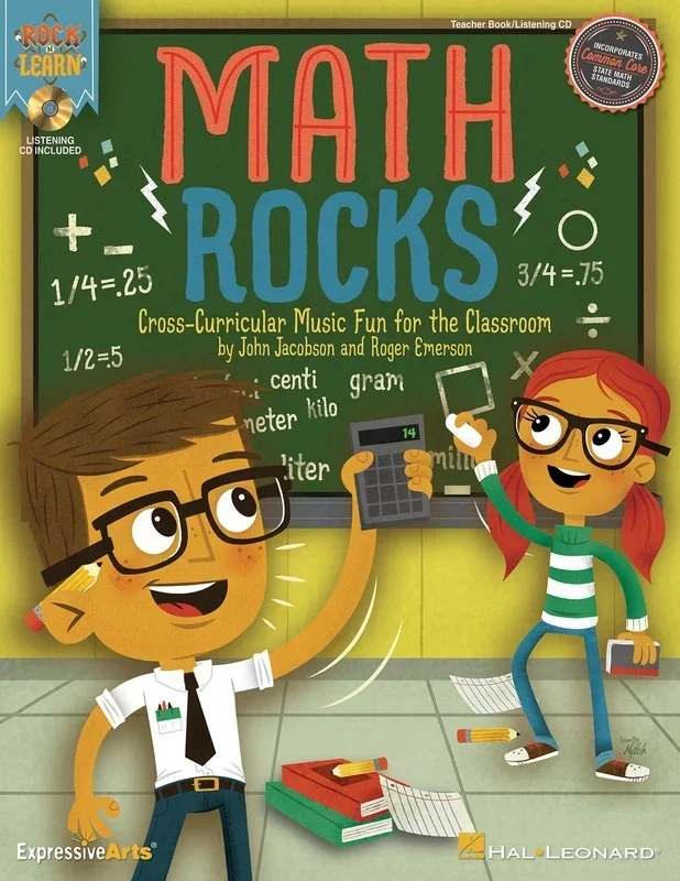 Math Rocks Book/CD (Softcover Book/CD)