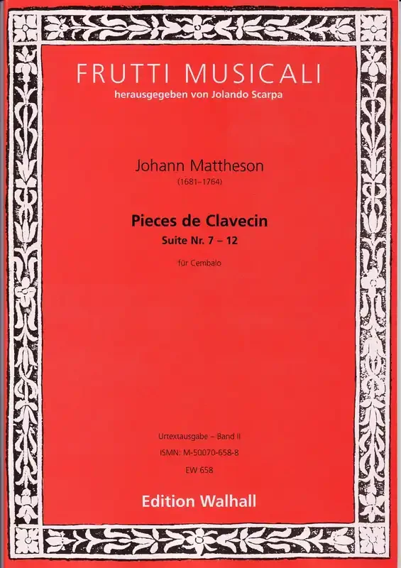 Mattheson Pieces de Clavecin, Vol. II