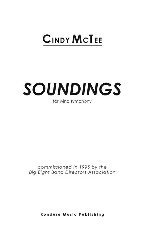McTee: Soundings