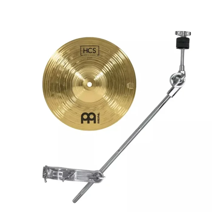 Meinl 10″ HCS Splash Cymbal With Boom Arm Attachment