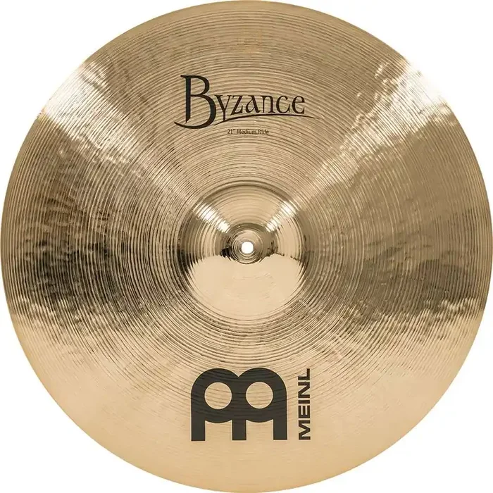 Meinl Byzance Brilliant 21” Medium Ride Cymbal B21MR-B