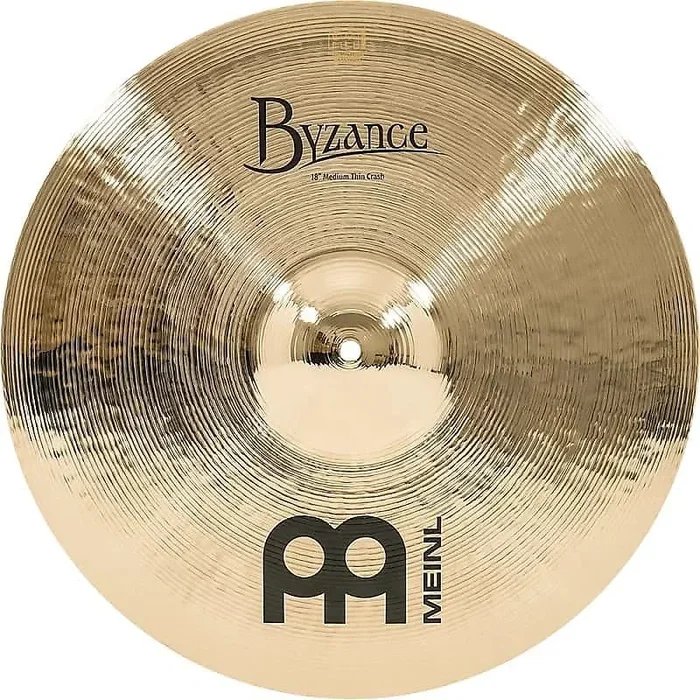 Meinl Byzance Brilliant B18MTC-B 18 ” Medium Thin Crash Cymbal