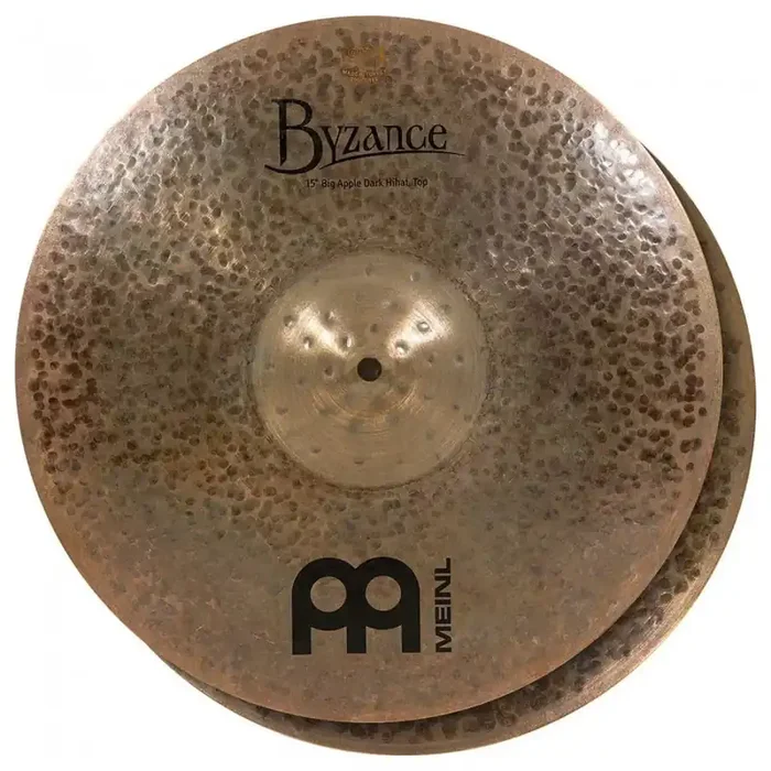 Meinl Byzance Dark 15 inch Big Apple Dark Hi-Hat Cymbal B15BADAH