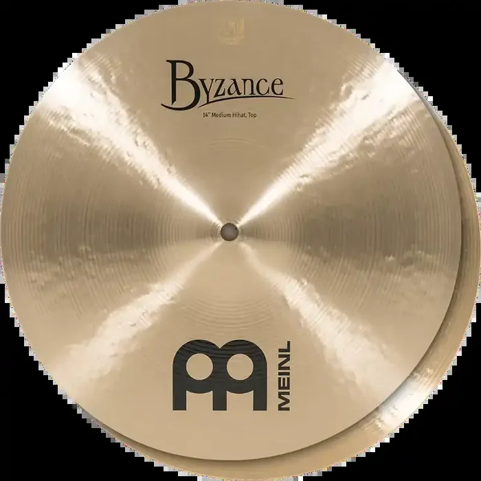 Meinl Byzance Traditional 14″ Medium Hi-Hat Cymbals B14MH