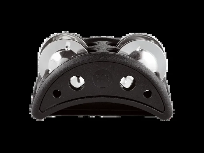 Meinl (CFJS2S-BK) Platic Foot Tambourine – Stainless Steel Jingles