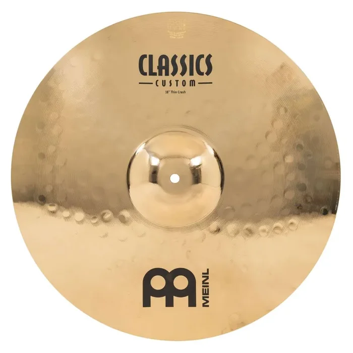 Meinl Classics Custom Brilliant 18” Thin Crash Cymbal CC18TC-B