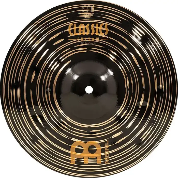 Meinl Classics Custom Dark 12″ Splash Cymbal CC12DAS