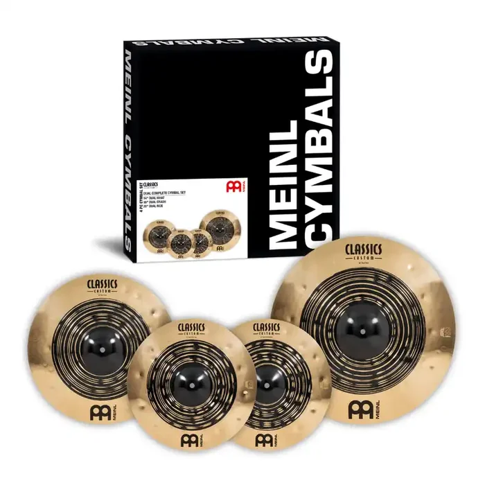 Meinl Classics Custom Dual Complete Cymbal Set – 14h, 16c, 20r