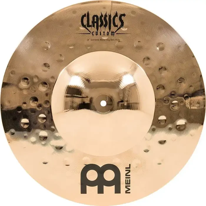 Meinl Classics Custom Extreme Metal 18” Big Bell Ride Cymbal CC18EMBBR-B
