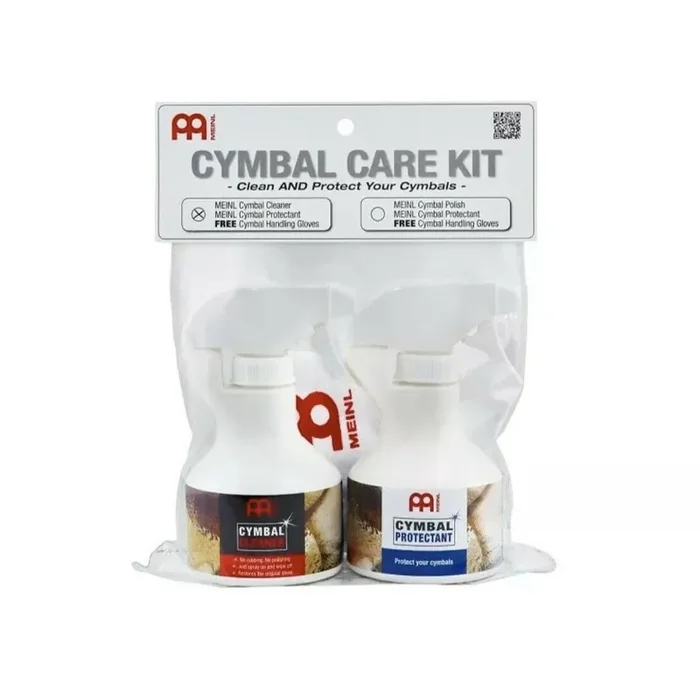 Meinl Cymbal Care Kit Cleaner Protectant And Gloves