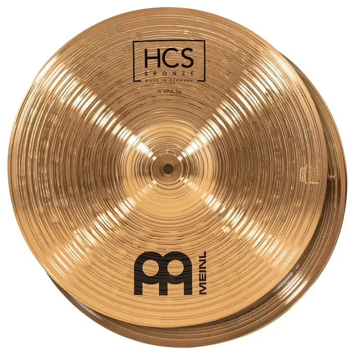 Meinl HCS Bronze 15 inch Hihat Cymbal HCSB15H