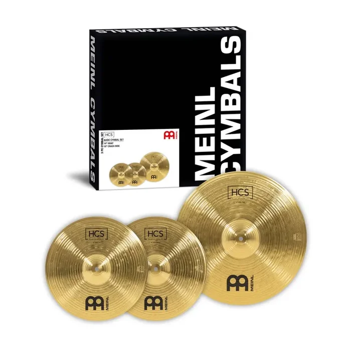 Meinl HCS Cymbal Set Crash Hi Hats HCS1418