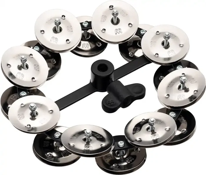 MEINL Percussion Headliner® Series HiHat Dual-Row Tambourine – 5″