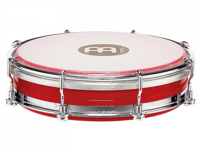 Meinl Percussion Samba Series Floatune Tamborim – 6″ Red