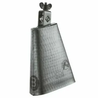 Meinl Percussion STB625HH-S 6 1/4-Inch Hand Hammered Steel Cowbell