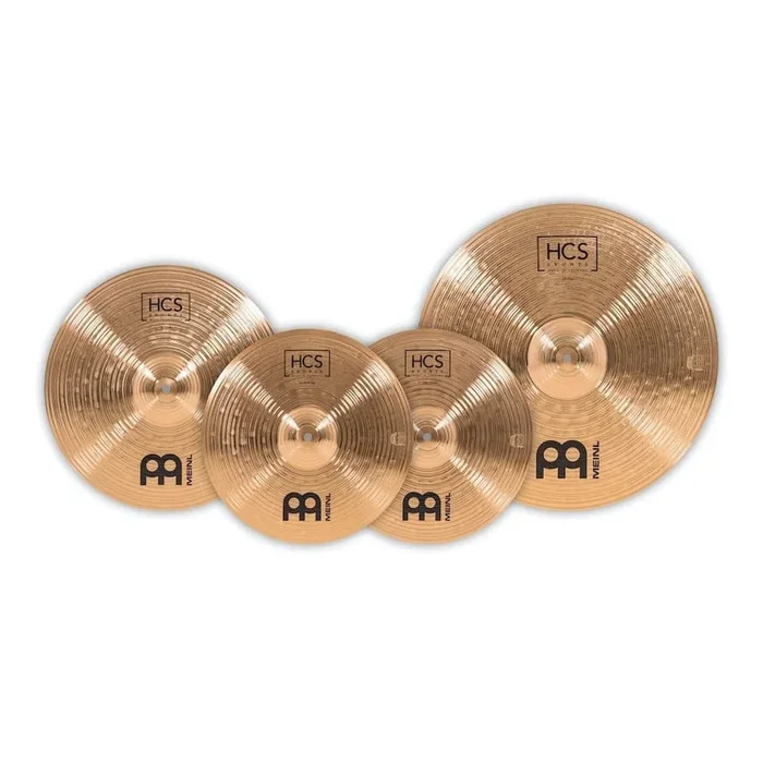 MEINL PERCUSSN HCSB141620 HCS Bronze Complete Cymbal Set 14 ” Hihat, 16 ” Crash, 20 ” Ride